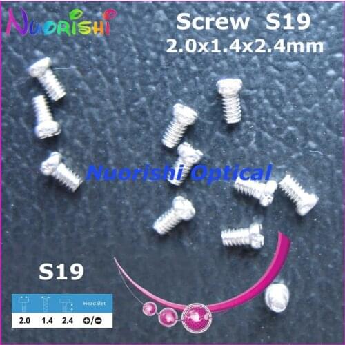 S19 2.0x1.4x2.4mm 10000pcs Sunglass Eyewear Eyegalsses Glasses Spectacle Repairing Mini Screws Head in - or + Type Free Shipping
