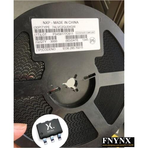 1 Roll Original NXP Dual Inverter 74LVC2GU04GW YD Intergrated Circuits 3000PCS/Roll