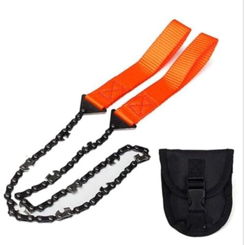 Portable Hand Zipper Saw Outdoor Survival Hand Saw Garden Logging Hand Saw Outdoor Wire Saw