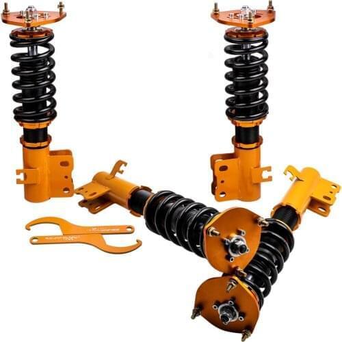 Coil Coilovers Struts For Subaru Forester 1998-2002 Shock Absorbers Adj. Height Shocks Strut