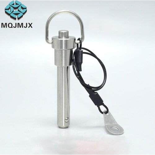 Dia 10mm Self-locking Button Pins Ball Lock Pins with Cable Quick Release Pins for Line Array Speakers in Professional Audio