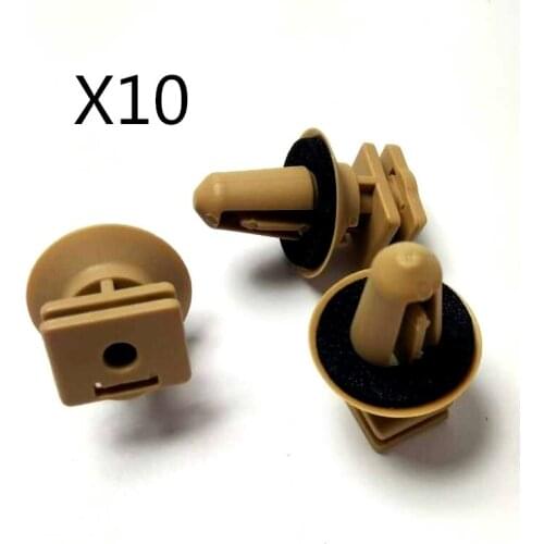 X10 Pieces Moulding Rocker Panel Clip for BMW 51711958025