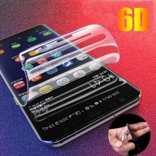 Screen Protector for Galaxy J2 Pro J3 2016 J320 2017 J3 Aura Pro J4 2018 Full Cover Soft Hydrogel Film HD Protective Film