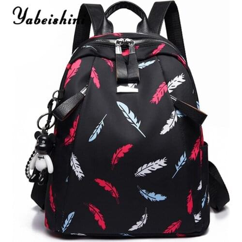 Women Oxford cloth backpack Fashion school bags for teenage girls Women shoulder bag Large-capacity travel backpack sac a dos