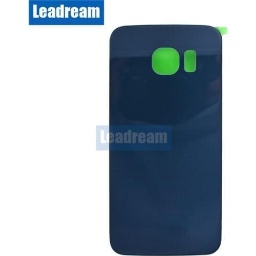 10PCS Back Battery Door Housing Cover Rear Door Back Glass with Adhesive for Samsung Galaxy S6 Edge Plus G920 G925 G928 Free DHL