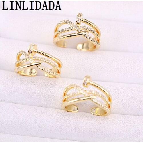 10Pcs adjustable New design cz ring,cz cubic zirconia micro pave ring,fashion cz jewelry