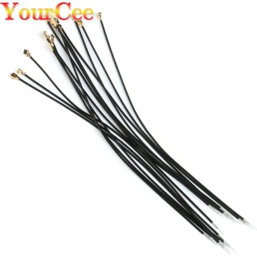 100pcs Black IPX IPEX u.fl Female 1.13mm Connector Cable Single-head Adapter Connector 15cm IPX 1.13 Cable