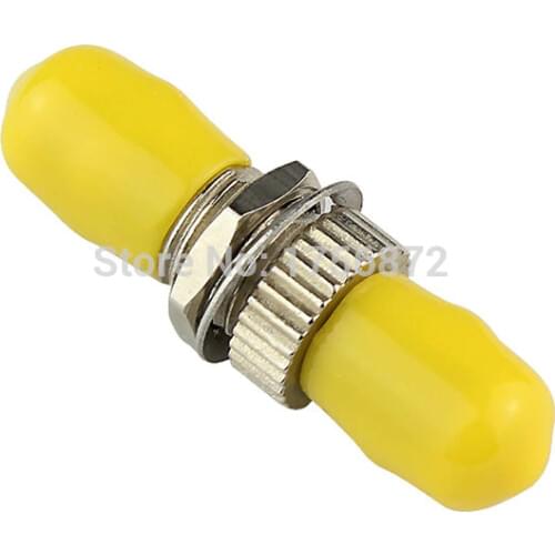 100pcs/lot SC SM Fiber Optic Adapter ST ST Flange Coupler Adaptor Fiber Coupler