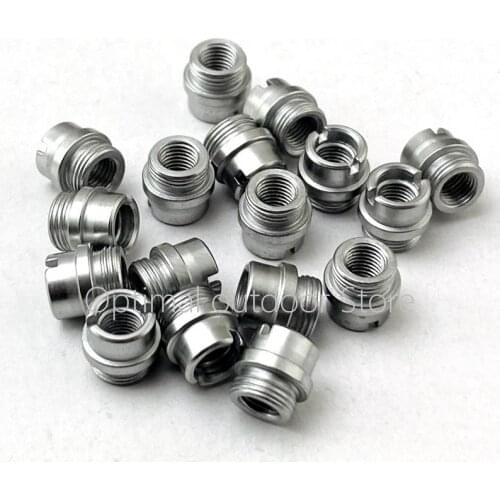 4pieces 1911 Bushings Screws CNC Machined from 416 Stainless Steel 1911 Grips Screws