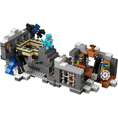571pcs Compatible 21124 myworld the end portal building block Toy