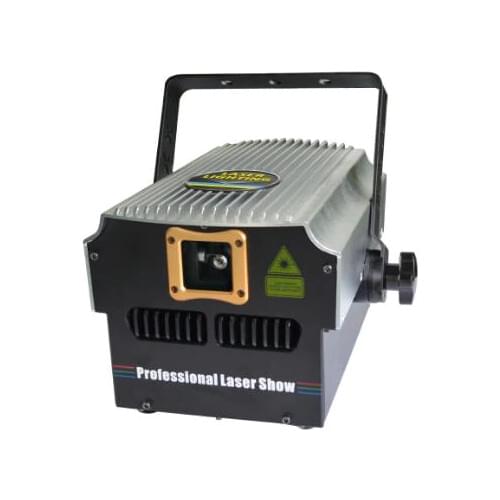 4W RGB animation laser R635-500mW/G520-500mW/B445-2W DMX Stage Lighting Effect 30k