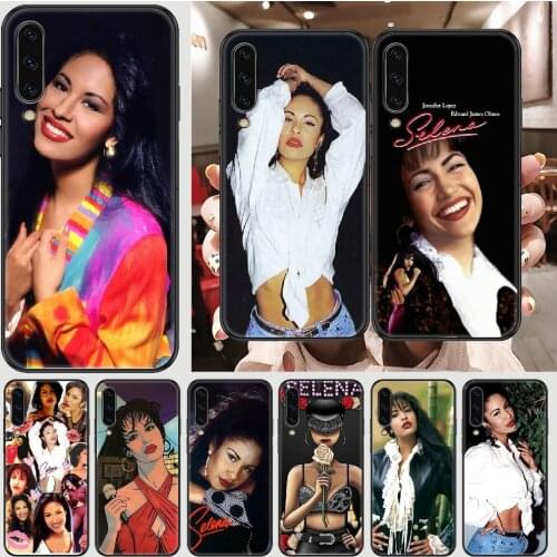Selena Quintanilla Phone case For Samsung Galaxy A 3 5 7 8 10 20 21 30 40 50 51 70 71 E S 2016 2018 4G black trend hoesjes