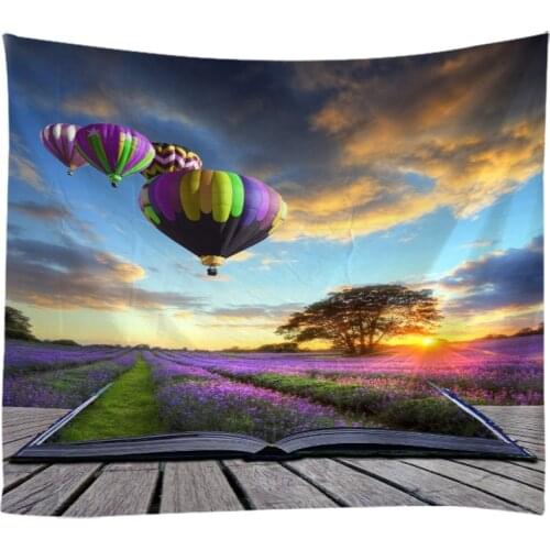 Flower Scene Tapestry Wall Hanging Cloth Bed Spread Beach Towel Table Cloth Yoga Mat House Decoration Living Room Decoration