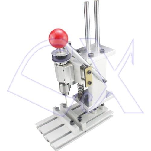 Multifunctional Mini Mini High Precision Tapping Machine Tapping Machine Bench Drill Milling Machine Low Speed with power supply