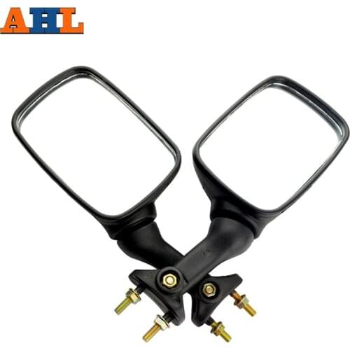 AHL Motorcycle Rear Side View Mirrors Rearview Mirror Fits for Kawasaki ZXR250 ZXR250 for Suzuki RF400 RF 400 76A 78A