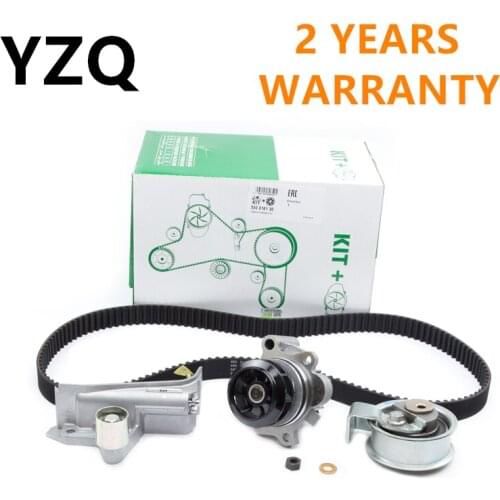 06B109119A 06B109243B 06B109477A Engine Tensioner Timing Belt Pulley + Water Pump Set For VW Sharan Golf For Audi A3 A4 S4 A6 TT