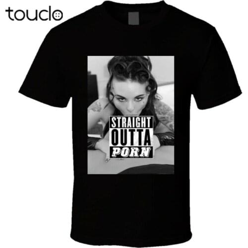 Christy Mack Straight Outta Porn Movie Brand New Classic Black T-shirt