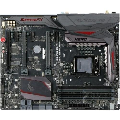 Original motherboard for ASUS ROG MAXIMUS VIII HERO ALPHA LGA 1151 DDR4 USB2.0 USB3.0 64GB desktop motherboard free shipping