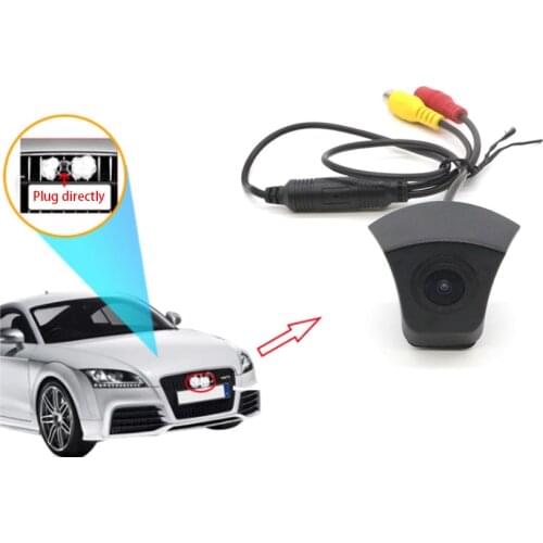 Parking Accessories Logo Car Front Camera For Audi A1 A3 A4 A5 A6L A7 A8 Q2 Q3 Q5 Q7 TT Waterproof Night Vision high quality HD