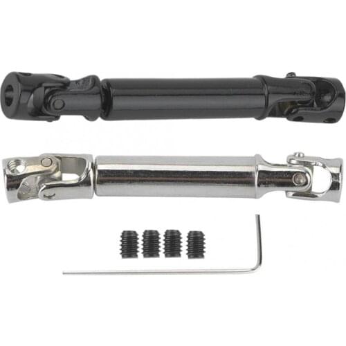 Stainless Steel Drive Shaft for WPL MN90/MN90K/MN91/MN91K 1/16 Mini RC Military Truck 40-60-90mm Drive Shaft Upgrade Accessory