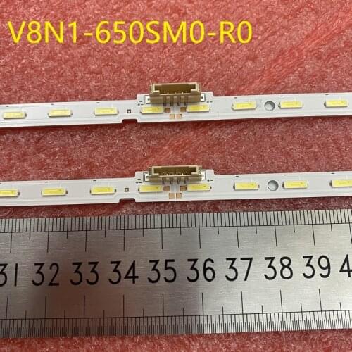2pcs LED bar For Samsung UE65NU7100 UE65NU7300AK UN65NU6070 UE65NU7099 UE65RU7170U UE65NU7105K UE65NU7092U CY-NN065HGXV1H