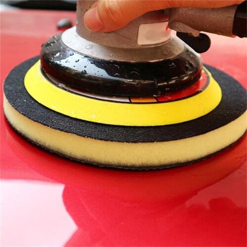 6 Inch Car Wash Magic Clay Sponge Bar Round Pad Before Polish & Wax For Car Skin Care Detail Cleaning Car Paint Care Repair