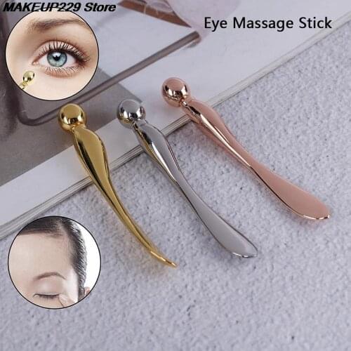 1Pc Dark Circles Eye Cream Divided Scoop Massage Stick Sleeping Spatula Face Lift Eye Massager Beauty Tools 3 Colors HOT SALE