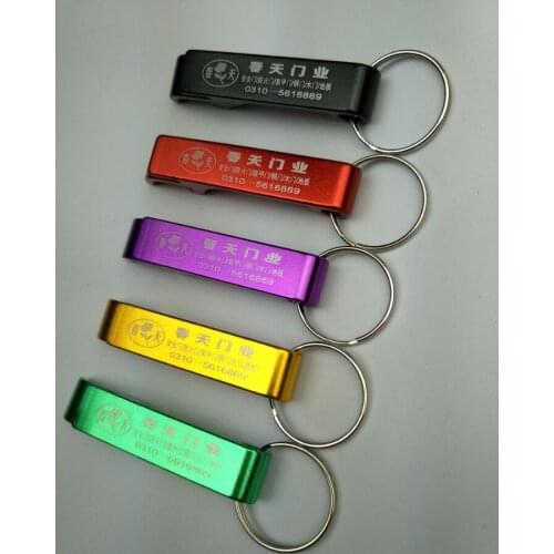 1000 pcs Bottle Opener Wine Bear Bottle Opener Ring Keychain Lovely Cooking Tool Random lin2546