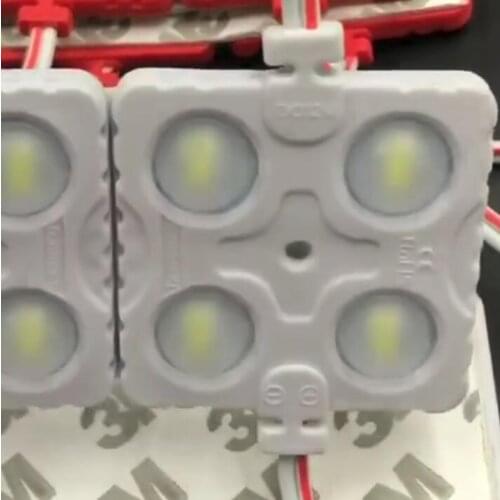 5730/5630 4LED Injection LED Module 12V Waterproof IP65 White/Warm White/Red/Blue/Green led Module