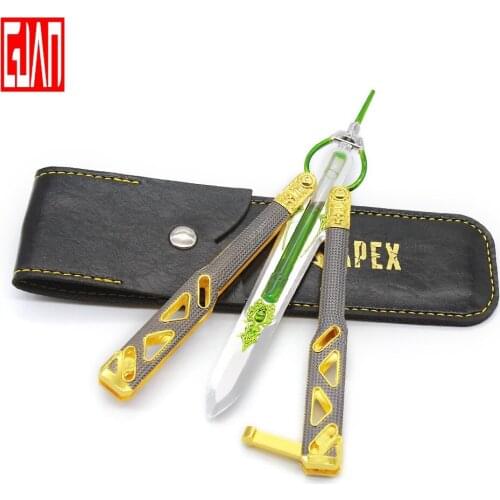 Apex Legends Octane Heirloom Game Related Products Alloy Butterfly Knife 22cm Liquid Edition Sworld Alloy Weapon Model