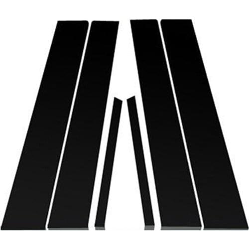 B-Pillar Sticker Carbon Fiber Durable Decorate Your Car Personlized Sticker Practical Portable Sticker