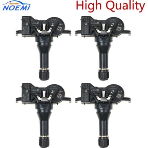 YAOPEI 4pcs 40700-4CB0A 407004CB0A TPMS Tire Pressure Sensor For Nissan Leaf Rogue Micra Altima Qashqai II (J11, J11_) 433mhz