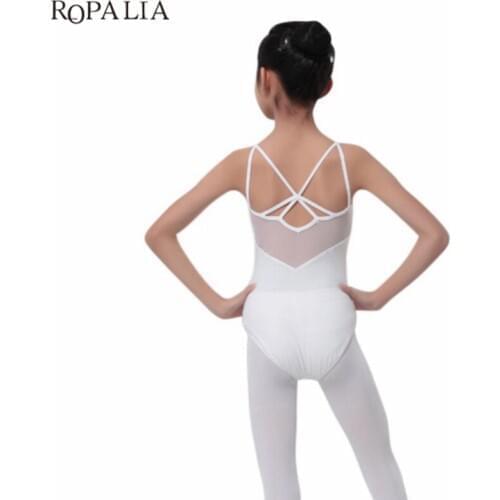 Children Vestidos Solid Large Size Dress Party Dresses Kids Girl Dance Leotard Bodysuit Ballet Dress Costume Tops