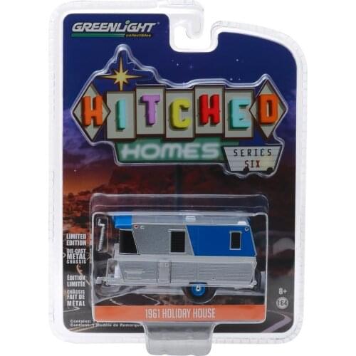 GreenLight 1:64 1961 Holiday House Alloy model car Metal toys for childen kids diecast gift