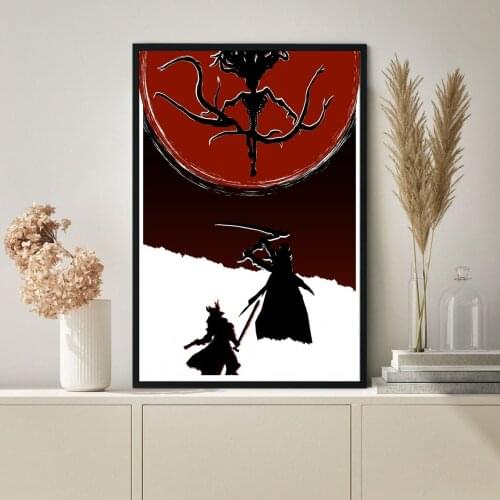 Bloodborne Game Poster Canvas Picture Print Home Wall Painting Decoration (No Frame)