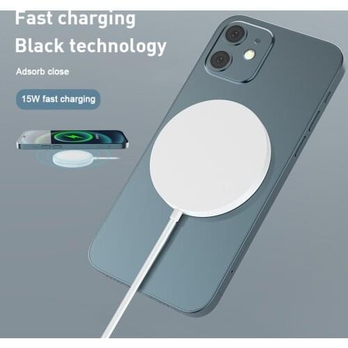 For IPhone 12 12Pro 12 ProMax 12mini Samsung Xiaomi 15W Magnetic Wireless Chargers Wireless Charging Dock Quick Charger