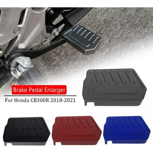 Motorcycle Accessories For Honda CB300R CB 300R 2018 2019 2020 2021 CNC Aluminum Rear Set Foot Pedal Brake Lever Pad Enlarger