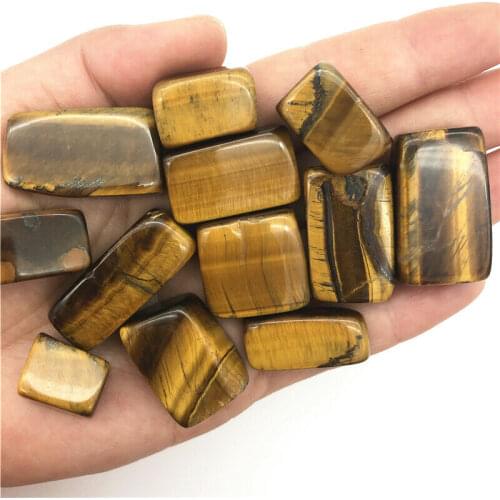 Wholesale 100g Natural Yellow Tiger Eye Irregular Crystal Stones Polished Crystal Healing Natural Quartz Crystals
