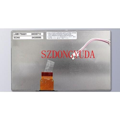 Original A+ 6.1 Inch LQ061T5GG01 Car GPS Central Control LCD Screen Display Panel