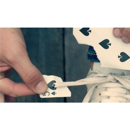 Truly Tied WHITE or BLACK (Gimmick) Visual Magic Effect Street Magic Tricks Illusions Magic Props For Professional Magicians