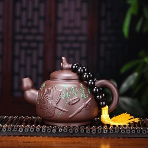 Are recommended by high salty ZhongYing all hand undressed ore unfortunately purple clay ceramic tea-pot tea on sale