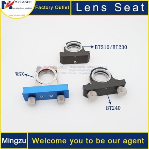 WSX Fiber Laser Cutting Machine Head Protective Window Lens Seat WSX-GQ-001A for 30*5mm With Seal Ring Spare Parts Base NC30