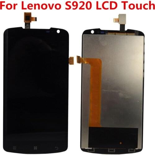 For LENOVO S920 LCD Display Touch Screen Digitizer for Lenovo S920 LCD Replacement Parts 5.3inch 1280x720 IPS Display