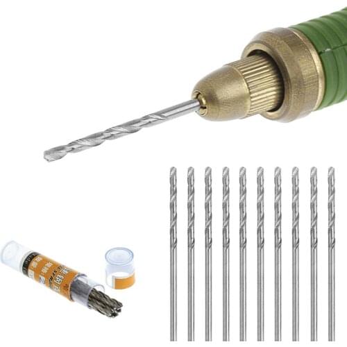 1 Set 1.2mm Multifunction Tiny Micro HSS Straight Shank Twist Drilling Bits