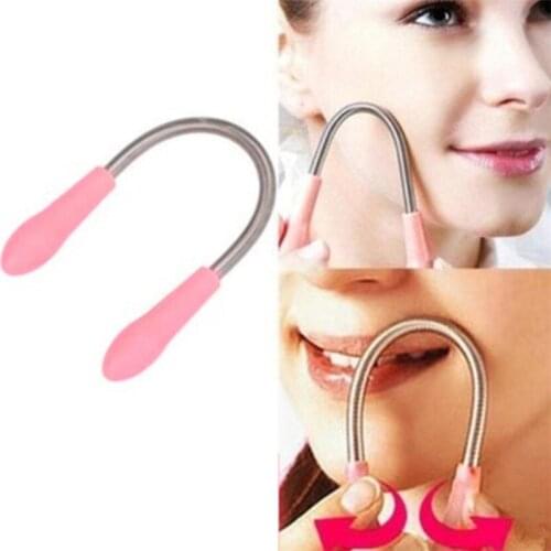 1pcs Facial Hair Spring Remover Stick Removal Threading Beauty Tool Epilator Cream Hair Removal Tools