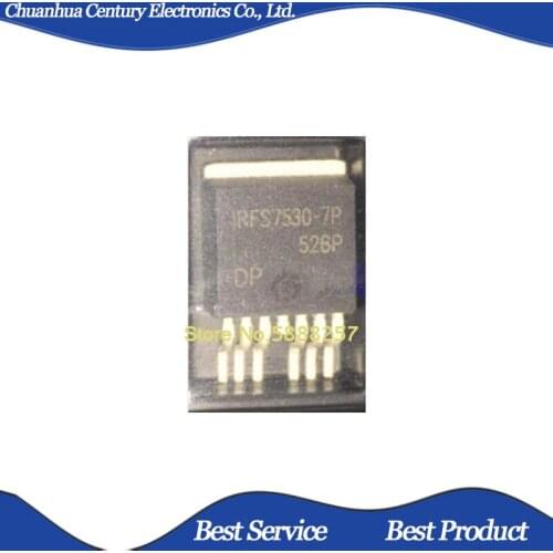 2 Pcs/Lot IRFS7530TRL7PP IRFS7530-7P IRFS7530 TO263 New and Original In Stock