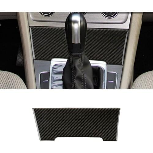 For VW Golf 7 MK7 VII 2013 2014 2015 2016 2017 Carbon Fiber Center Console Cigarette Lighter Panel Cover Trim