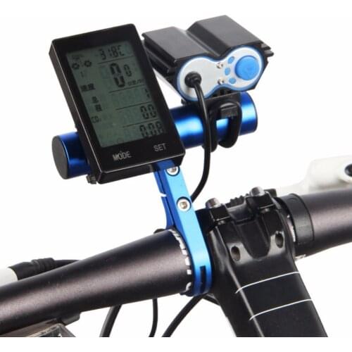 Aluminum Alloy MTB Bike Bicycle Handlebar Extender Holder 31.8mm Lamp Bracket Bicycle Handlebar Flashlight Holder New