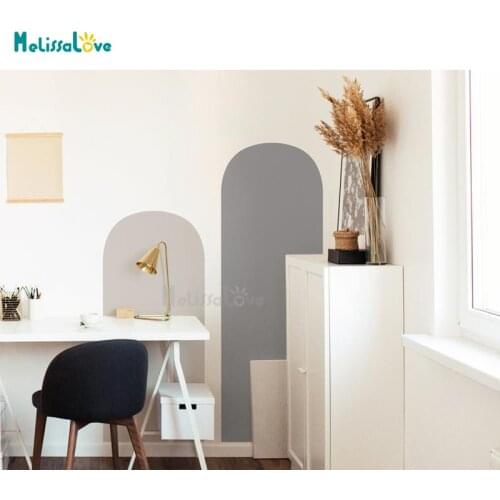 Double Arch Living Room Bedroom Abstract Art Decal Boho Interior Minimalist Removable Vinyl Wall Sticker Mural BD729
