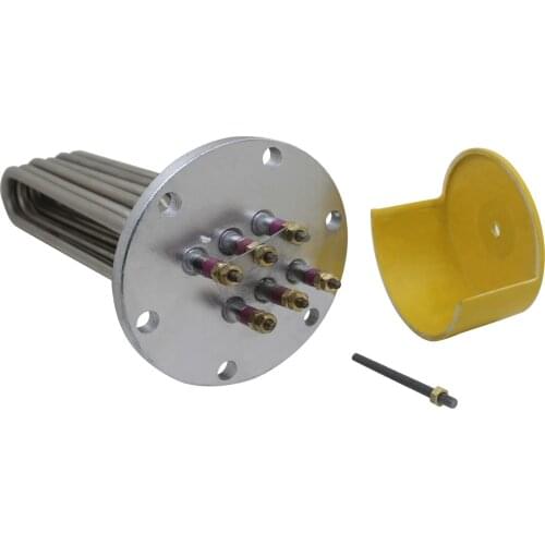 20v/380v electric heating tube heating element 6kw/9kw/12kw/15kw water tank heater boiler heater flange heater 2